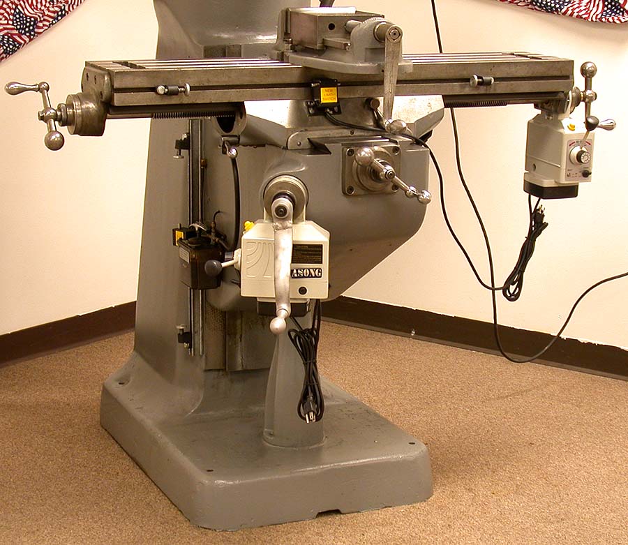 BRIDGEPORT MILLVISEPOWER TABLEUPDOWN KNEE FEEDDRO! eBay